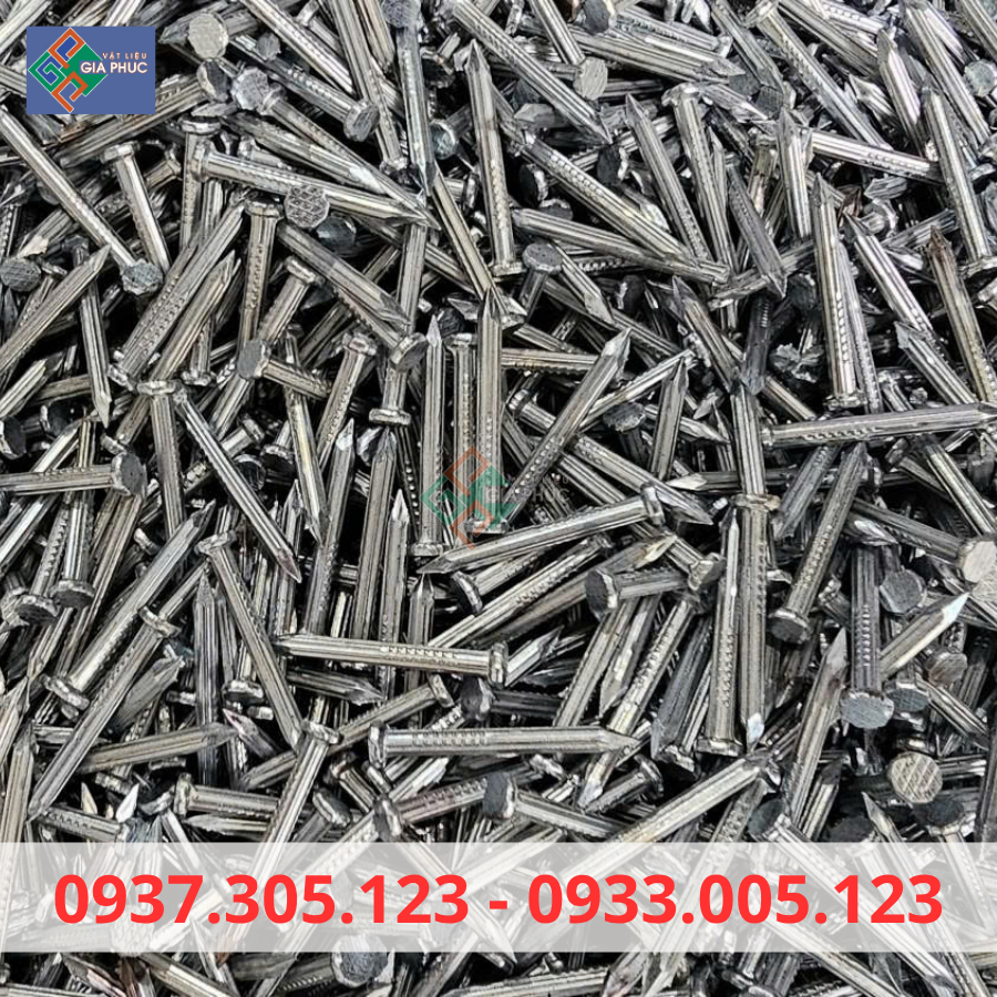  ĐINH THÉP TRẮNG ĐÓNG BÊ TÔNG 5cm - ĐINH ĐÓNG TƯỜNG 5cm 
