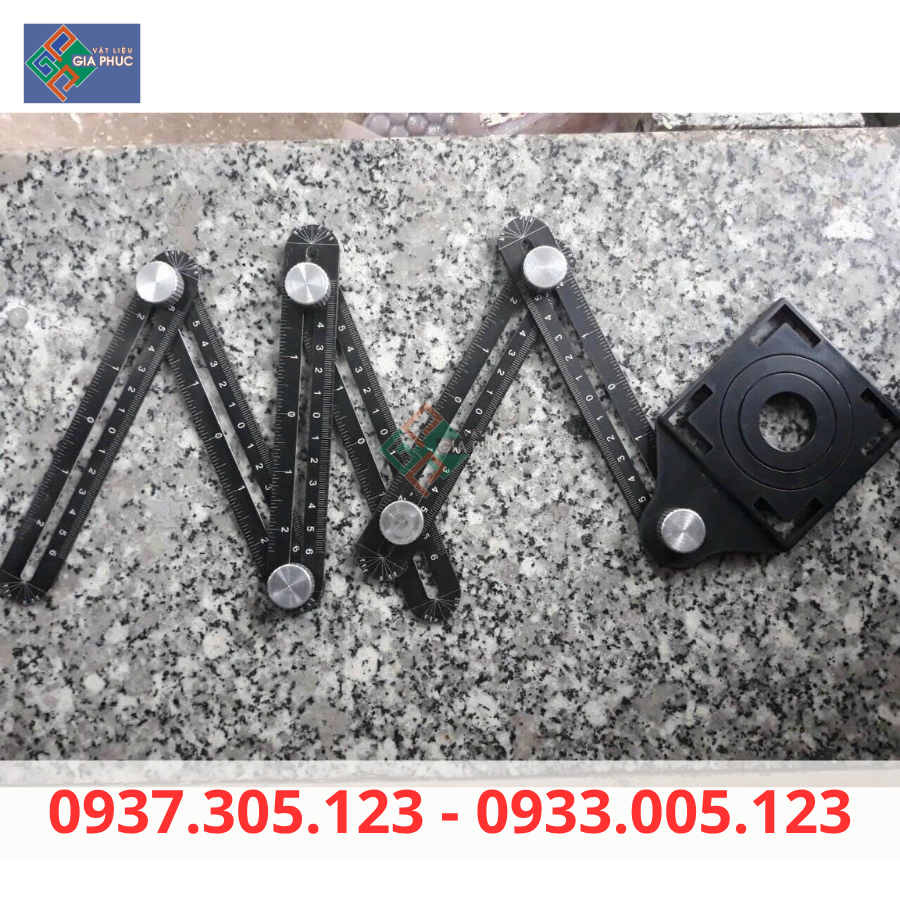  THƯỚC GẬP KHÚC 6 GÓC - THƯỚC GẤP KHÚC ỐP LÁT GẠCH 6 GÓC 