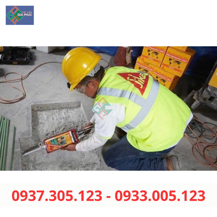  KEO CẤY THÉP SIKA ANCHORFIX 3001 (600ML) CHẤT LƯỢNG CAO 