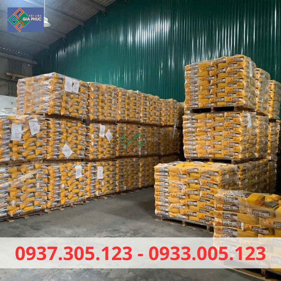  SIKAGROUT 214-11 25KG - VỮA RÓT CỔ ỐNG KHÔNG CO NGÓT MAC600 