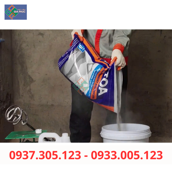 CHỐNG THẤM TOA 258 CEMENT MEMBRANE 20KG giá rẻ chất lượng chống thấm sàn mái