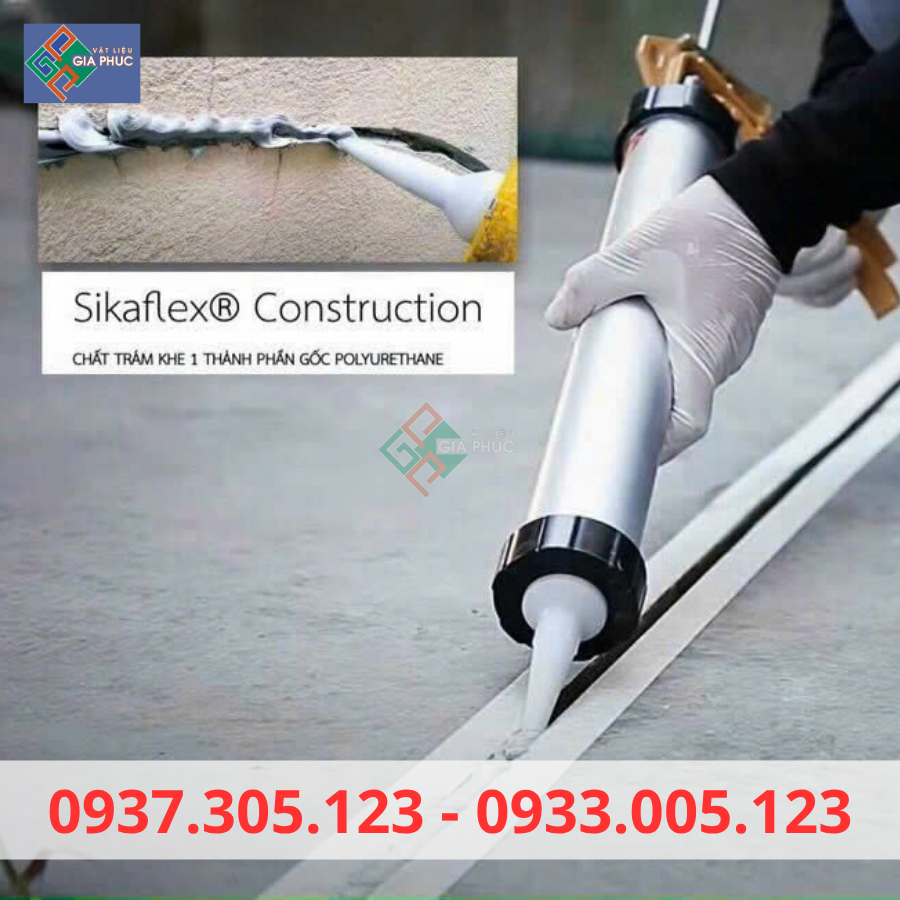  CHẤT TRÁM KHE SIKA FLEX 140 CONTRUCTION - CHẤT TRÁM KHE CO GIÃN NGOÀI TRỜI 