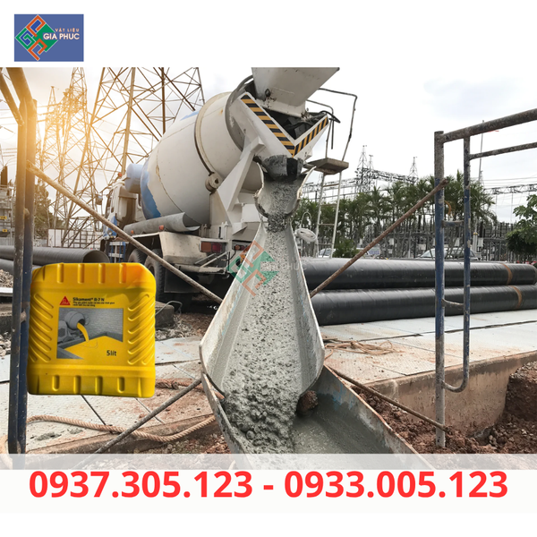 SIKA R7 5L - PHỤ GIA GIẢM NƯỚC HỖ TRỢ NHANH THÁO VÁN KHUÔN GIÁ RẺ HỒ CHÍ MINH