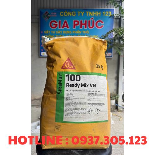  VỮA KHÔ TRỘN SẴN M100 SIKAMUR - 100 READY MIX VN (25KG/BAO) 