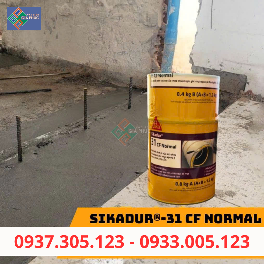  KEO CẤY SẮT SIKA DUR-31 CF NORMAL - 1.2KG ( KEO THẤY THÉP SIKADUR 731 CŨ ) 