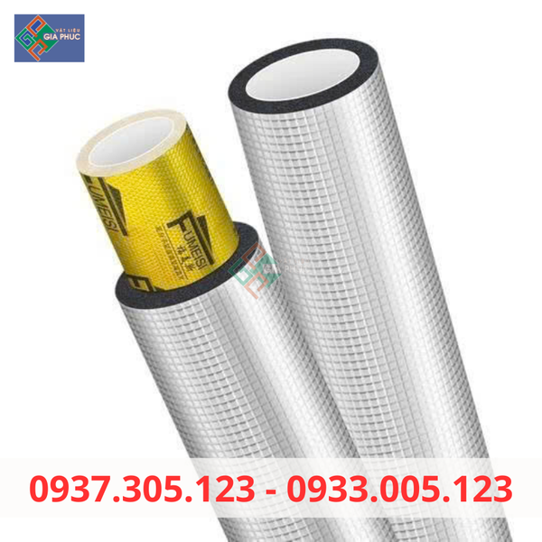 TẤM BỌC TIÊU ÂM RUBBER FOAM KÍCH THƯỚC 1M*8M bọc cách âm ống nước giá tốt