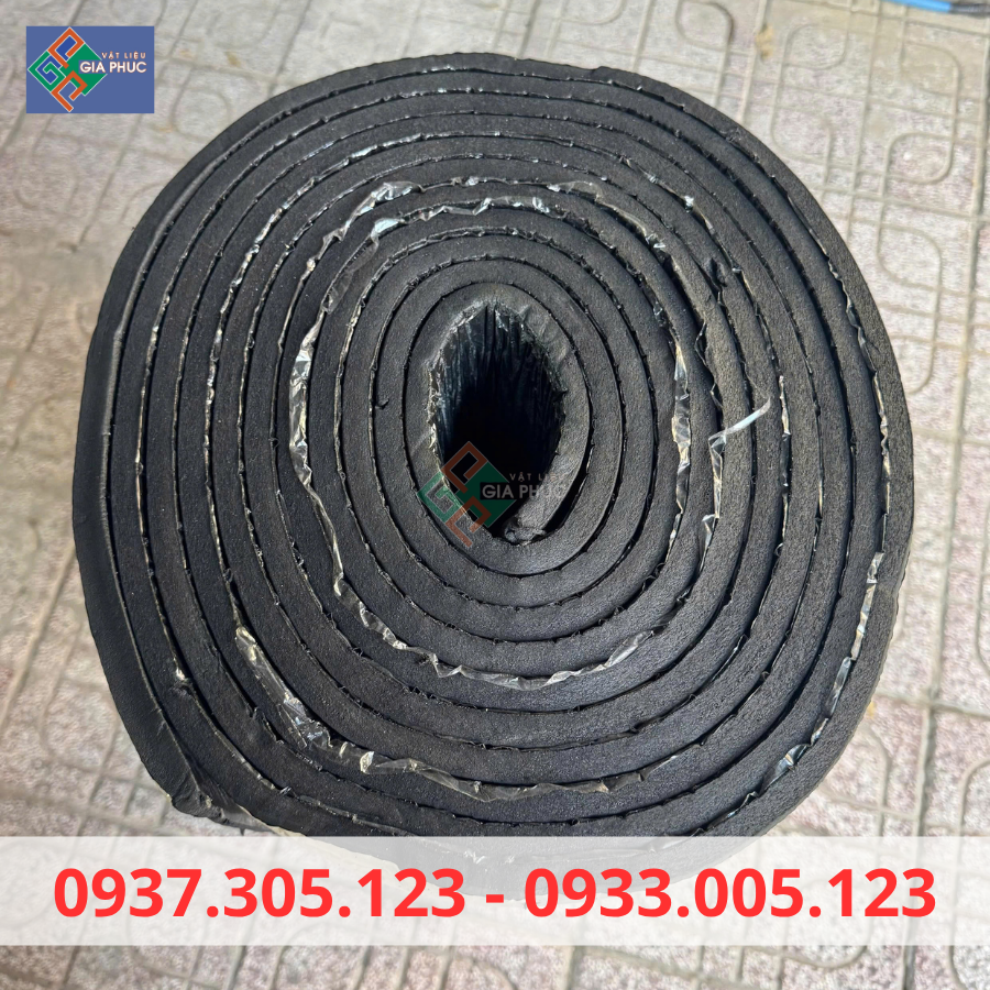  TẤM BỌC TIÊU ÂM RUBBER FOAM KÍCH THƯỚC 1M*8M ( DÀY 10MM ) 