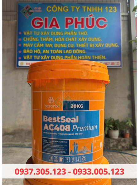 CHỐNG THẤM BESTSEAL AC408 TRẮNG/ XÁM ( 20KG ) I CHỐNG THẤM SIÊU ĐÀN HỒI GIÁ RẺ