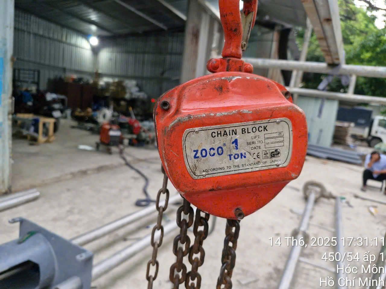  PALANG PALANG XÍCH BỒ CÂU KÉO TAY 2 TẤN GIÁ RẺ 