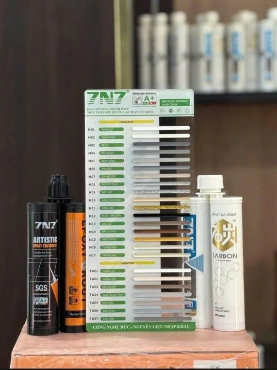  KEO CHÀ RON 7N7 - KEO CHÍT MẠCH 7N7 ( CHỐNG THẤM, CHỐNG Ố, CHỐNG PHAI MÀU ) 