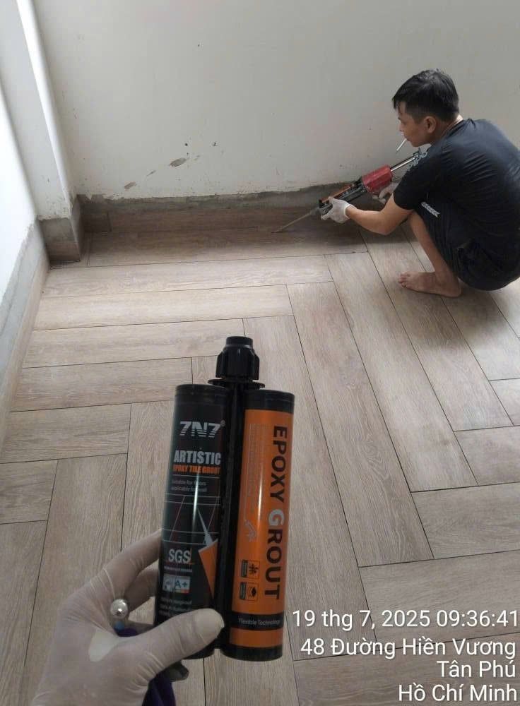  KEO CHÀ RON 7N7 - KEO CHÍT MẠCH 7N7 ( CHỐNG THẤM, CHỐNG Ố, CHỐNG PHAI MÀU ) 