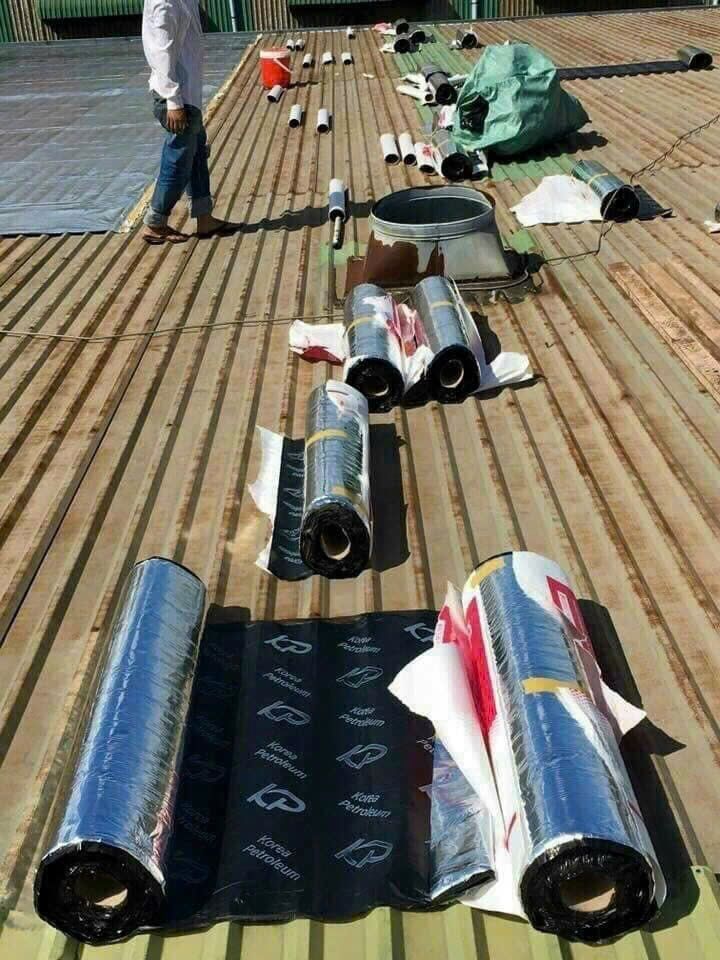  MÀNG CHỐNG DỘT MÁI TÔN RAVI KHỔ 1M*15M*1MM 