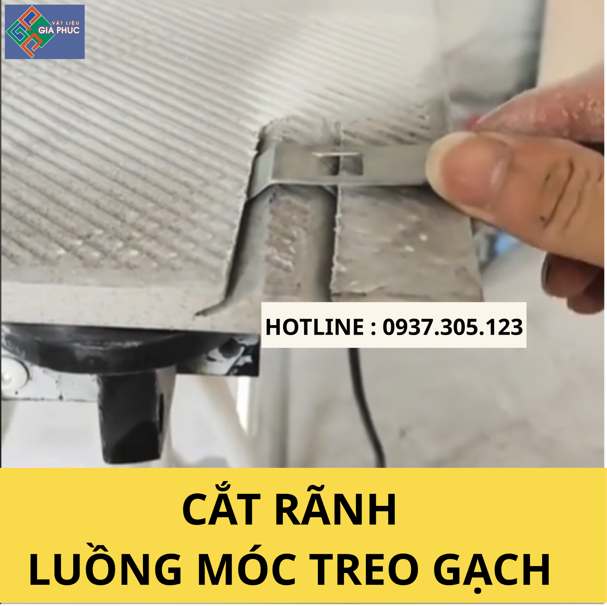  MÓC TREO CỐ ĐỊNH GẠCH THI CÔNG ỐP LÁT CHỮ K 
