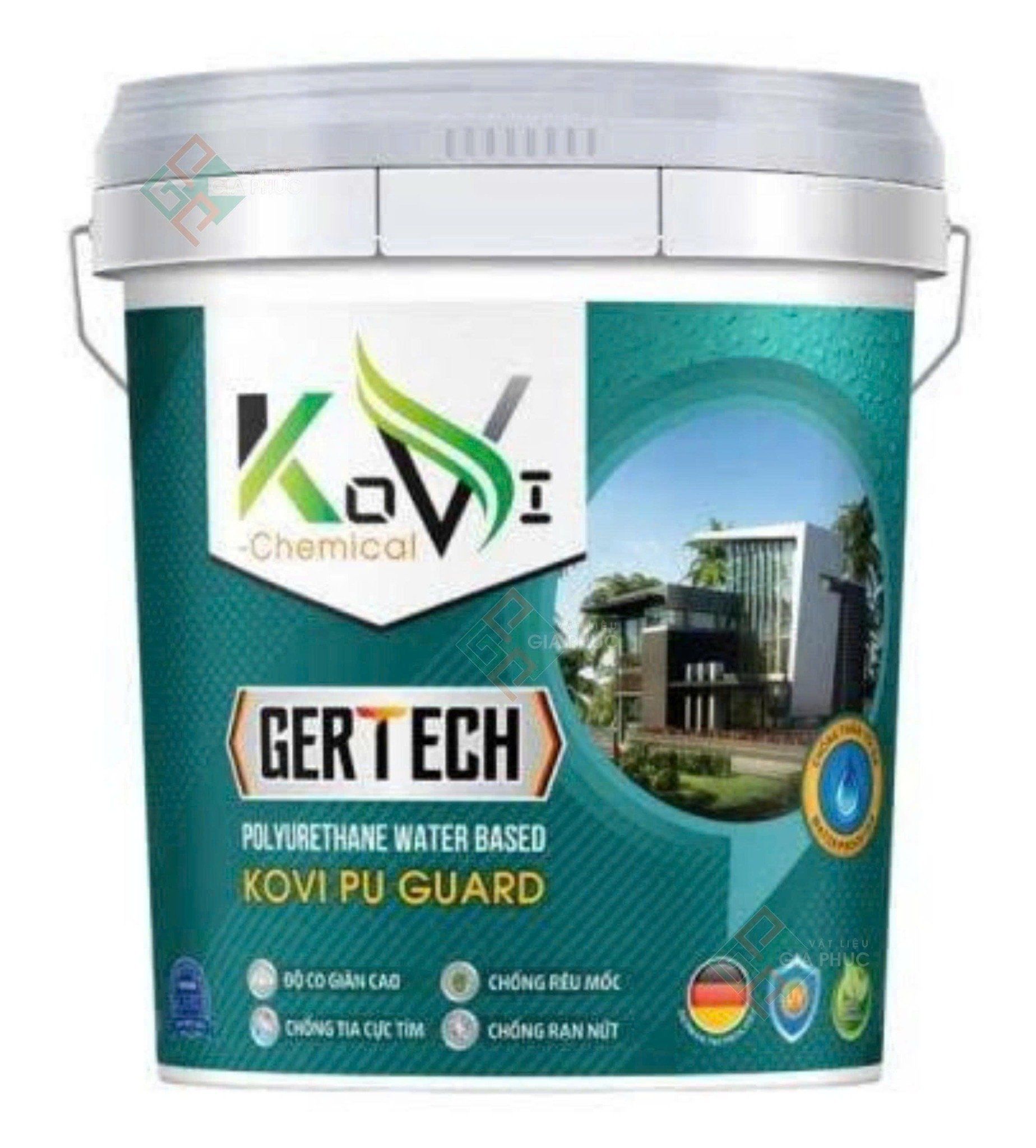  CHỐNG THẤM KOVI PU GUARD 5L – GIẢI PHÁP CHỐNG THẤM CAO CẤP CHO MỌI CÔNG TRÌNH 