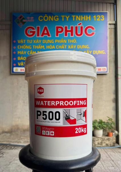 CHỐNG THẤM PAS P500 18KG GIÁ TỐT