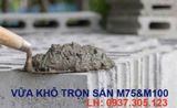  VỮA KHÔ TRỘN SẴN TDUS M100 - 50KG GIÁ TỐT HCM 