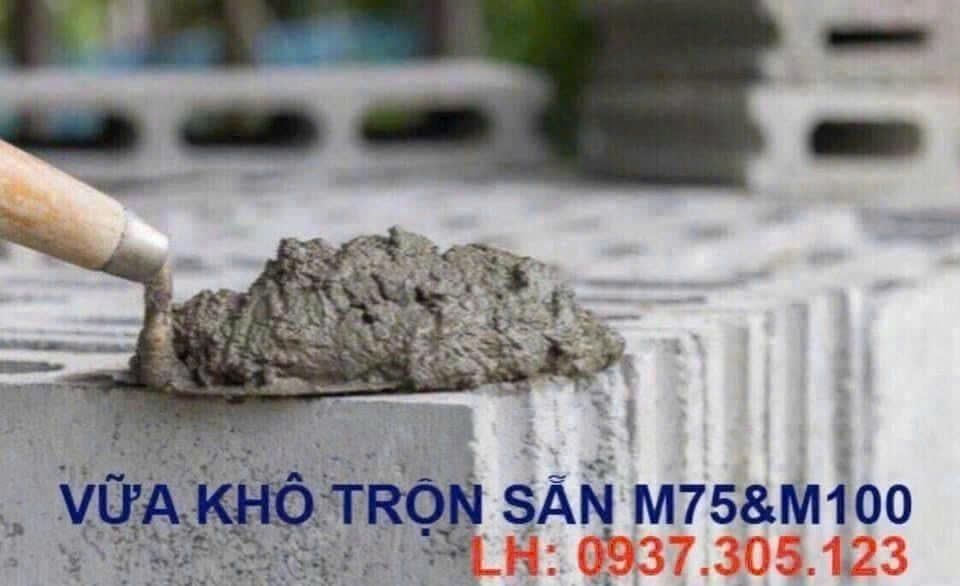  VỮA KHÔ TRỘN SẴN TDUS M100 - 50KG GIÁ TỐT HCM 
