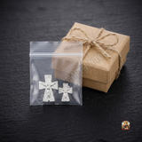  Charm Bạc Thánh Giá Xâu Vòng Tay - Điểm Nhấn Thiêng Liêng Hoàn Hảo Cho Mọi Chuỗi Hạt 