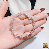  Chuỗi Mân Côi Pha Lê Swarovski Mix Bạc Ta – Vẻ Đẹp Thuần Khiết Và Sang Trọng 