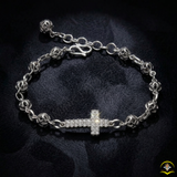  Lắc Tay Mân Côi Bạc S925 Chạm Hoa Văn – Vẻ Đẹp Rạng Ngời Của Hồng Ân 