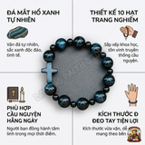  Chuỗi Mân Côi Đá Mắt Hổ Xanh Đen – Bản Lĩnh Trong Sự Tĩnh Lặng 