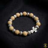  Chuỗi Mân Côi Dâu Tằm Mix Bạc Ta – Món Quà Bình An Dành Riêng Cho Bé 