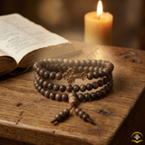  Vòng Tay Trầm Hương Tốc Vườn Mix Thánh Giá – Nét Đẹp Cổ Điển & Hồng Ân Che Chở 