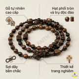  Chuỗi 50 Kinh Mân Côi Trầm Hương Sánh Chìm – Hành Trang Đức Tin Trọn Vẹn Niềm Vui 