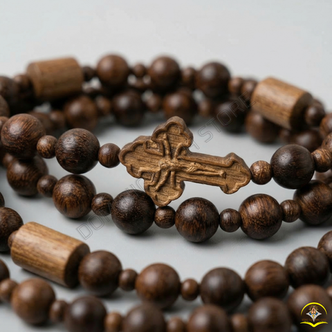  Chuỗi 50 Kinh Mân Côi Trầm Hương Tốc Vườn – Hành Trang Đức Tin Tiện Lợi 