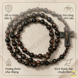  Chuỗi 50 Kinh Mân Côi Trầm Hương Sánh Chìm Quấn Tay – Sự Kết Hiệp Thiêng Liêng Và Đẳng Cấp 