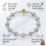  Chuỗi Mân Côi Pha Lê Swarovski – Tuyệt Tác Ánh Sáng Cho Đức Tin 