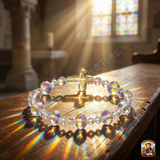  Chuỗi Mân Côi Pha Lê Swarovski – Tuyệt Tác Ánh Sáng Cho Đức Tin 