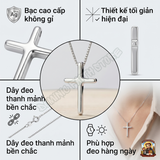 Dây Chuyền Thánh Giá Bạc Ta Cổ Điển – Vẻ Đẹp Tinh Tế Vượt Thời Gian 