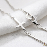  Lắc Tay Bạc Thánh Giá Đơn Giản Cổ Điển | Trang Sức Công Giáo Thanh Lịch 
