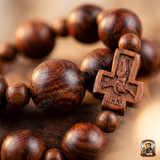  Chuỗi Mân Côi Gỗ Sưa – Di Sản Đức Tin Đẳng Cấp Và Quyền Quý 