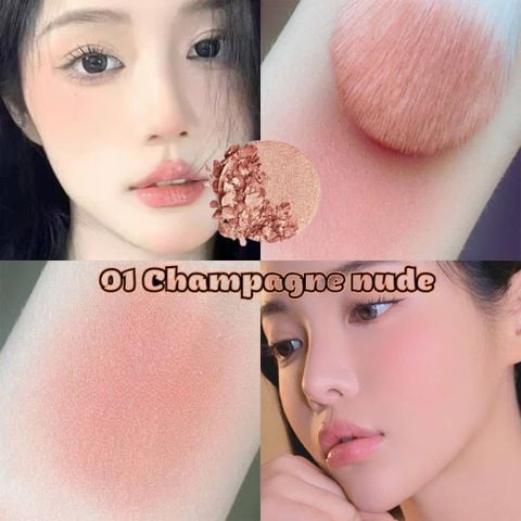 Phấn Má Hồng Klavuu Urban Pearlsation Natural Powder Blusher