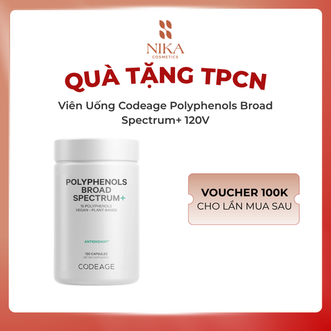 Viên Uống Codeage Polyphenols Broad Spectrum+ 120V