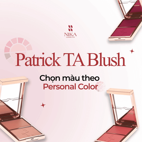 Phấn Má Hồng Patrick Ta Double Take Creme & Powder Blush