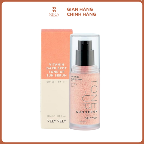 Serum chống nắng Vely Vely Vitamin Dark Spot Tone Up Sun SPF50 30ML