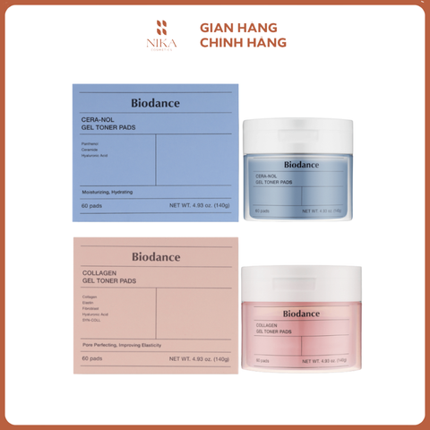 Gel Toner Pad Biodance 140G 60 Miếng