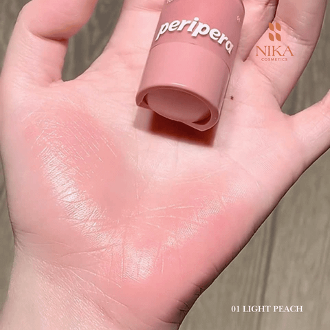 Má Hồng Kem Peripera Syrupy Tok Cheek 9G