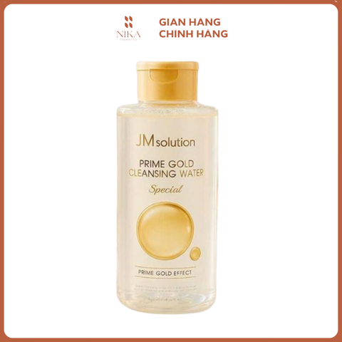 Nước Tẩy Trang JM Solution Prime Gold Cleansing Water 500ML