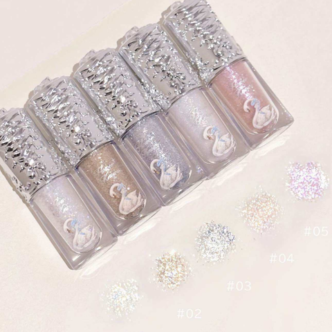 Nhũ Mắt Flower Knows Swan Ballet Series Liquid Eyeshadow 4G