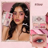 Bảng Phấn Mắt Flower Knows Strawberry Cupid Collection Makeup Palette 14G