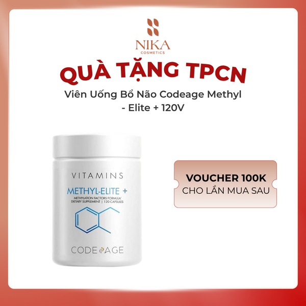 Viên Uống Bổ Não Codeage Methyl - Elite 120V