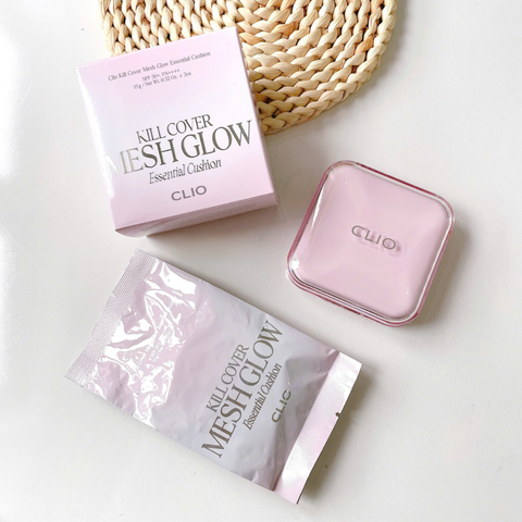 Cushion Clio Kill Cover Mesh Glow Essential 15G + Kèm Lõi