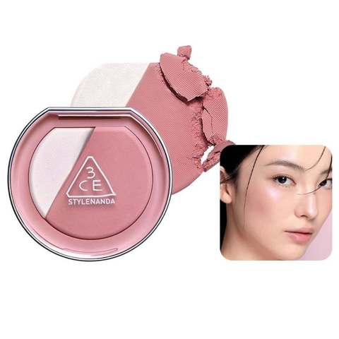 Phấn Má Hồng + Highlight 3CE Blushlighter 9G