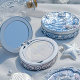 Phấn Phủ Nén Flower Knows Shell Jewel Collection Baked Powder 9G