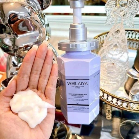Dầu Hấp Tóc Weilalya Multi Effect Repair High Gloss 450ML