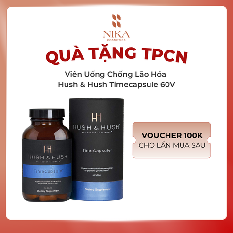 Viên Uống Chống Lão Hóa Hush & Hush Timecapsule 60V